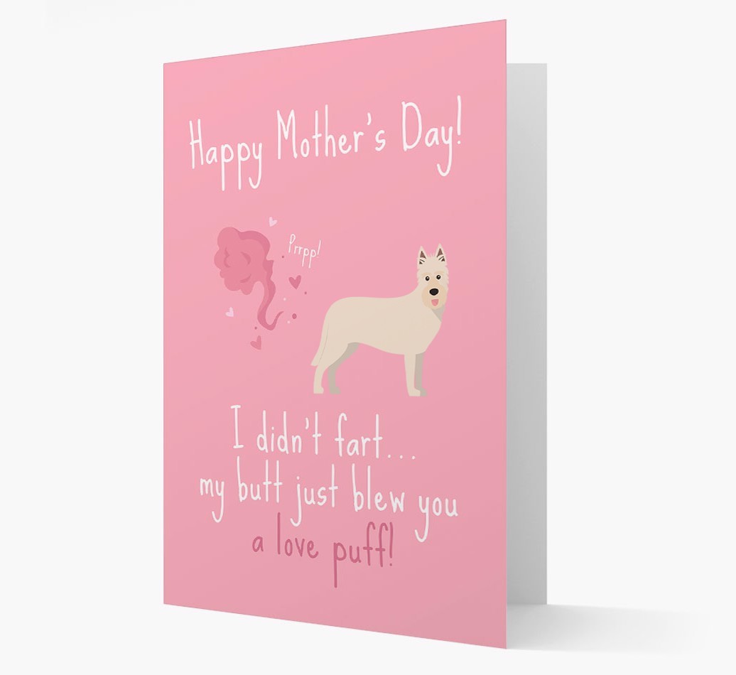 'Love Puff' - Personalized {breedFullName} Card
