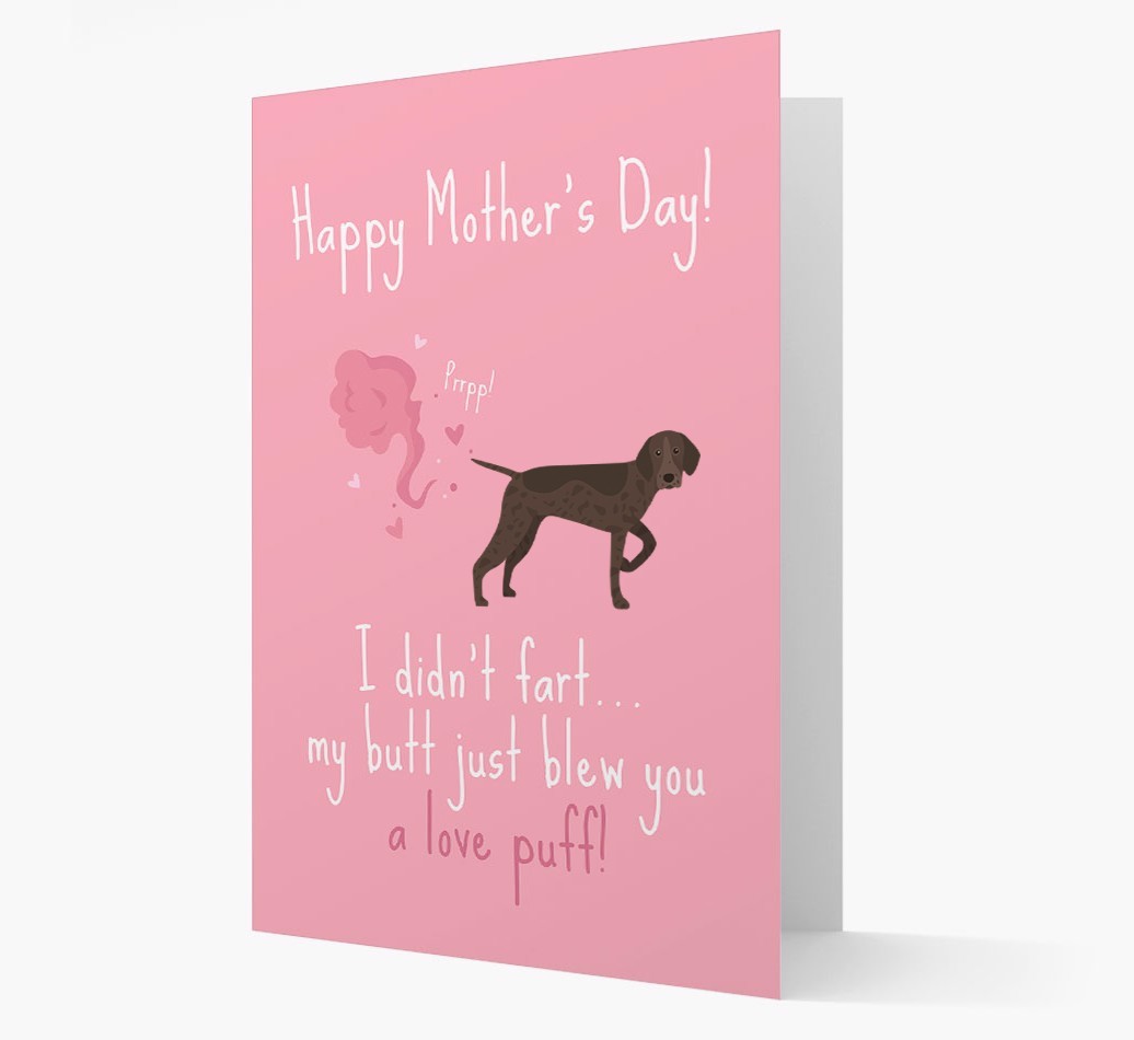 'Love Puff' - Personalised {breedFullName} Card