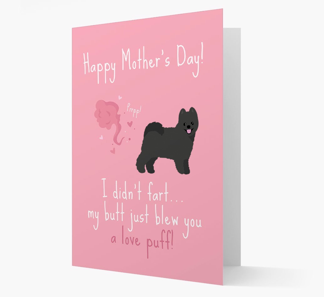 'Love Puff' - Personalised {breedFullName} Card