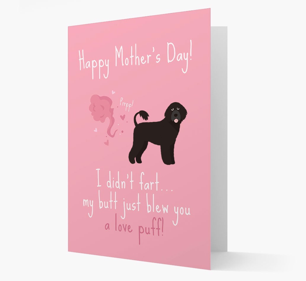 'Love Puff' - Personalized {breedFullName} Card