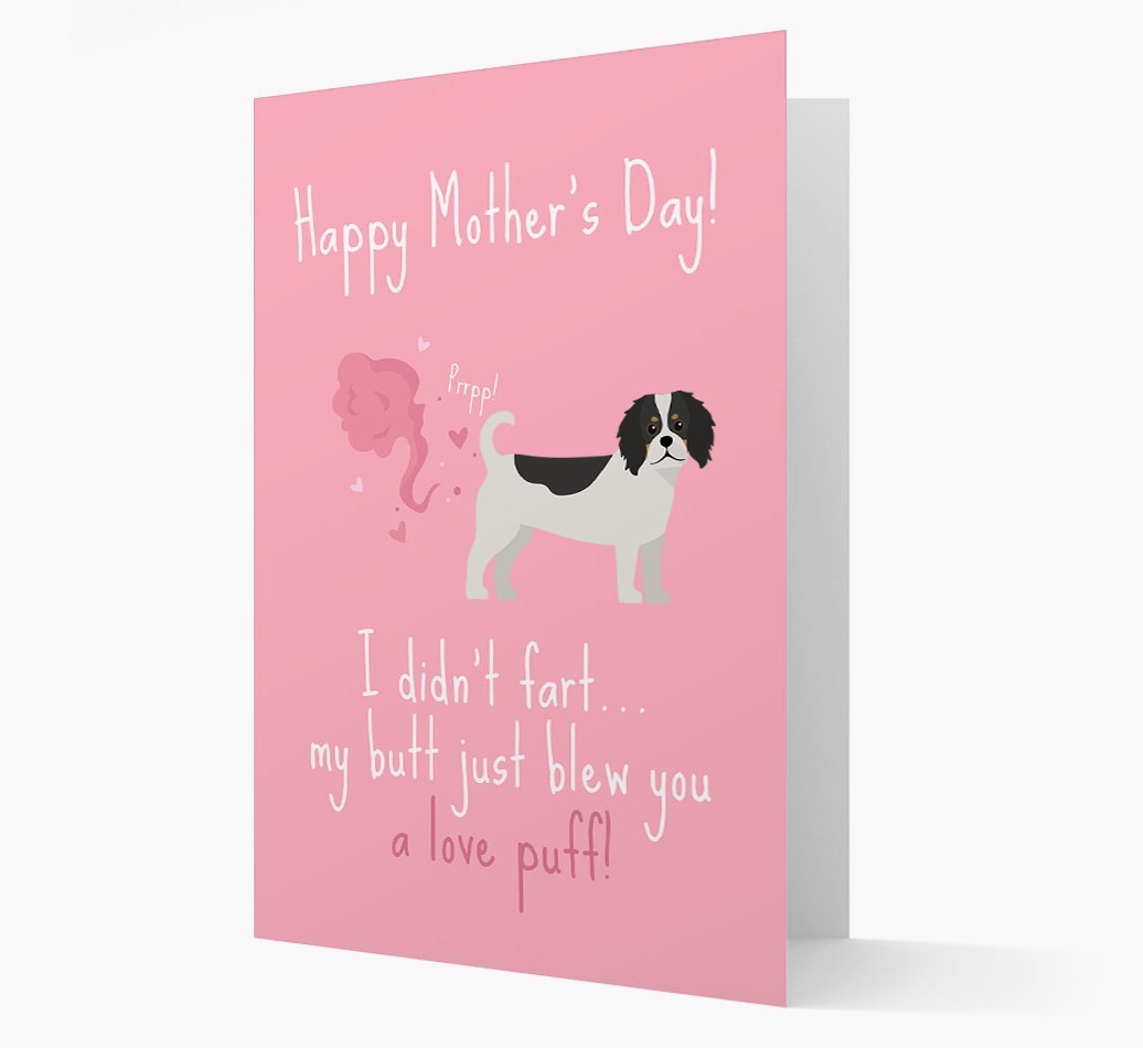 'Love Puff' - Personalised {breedFullName} Card