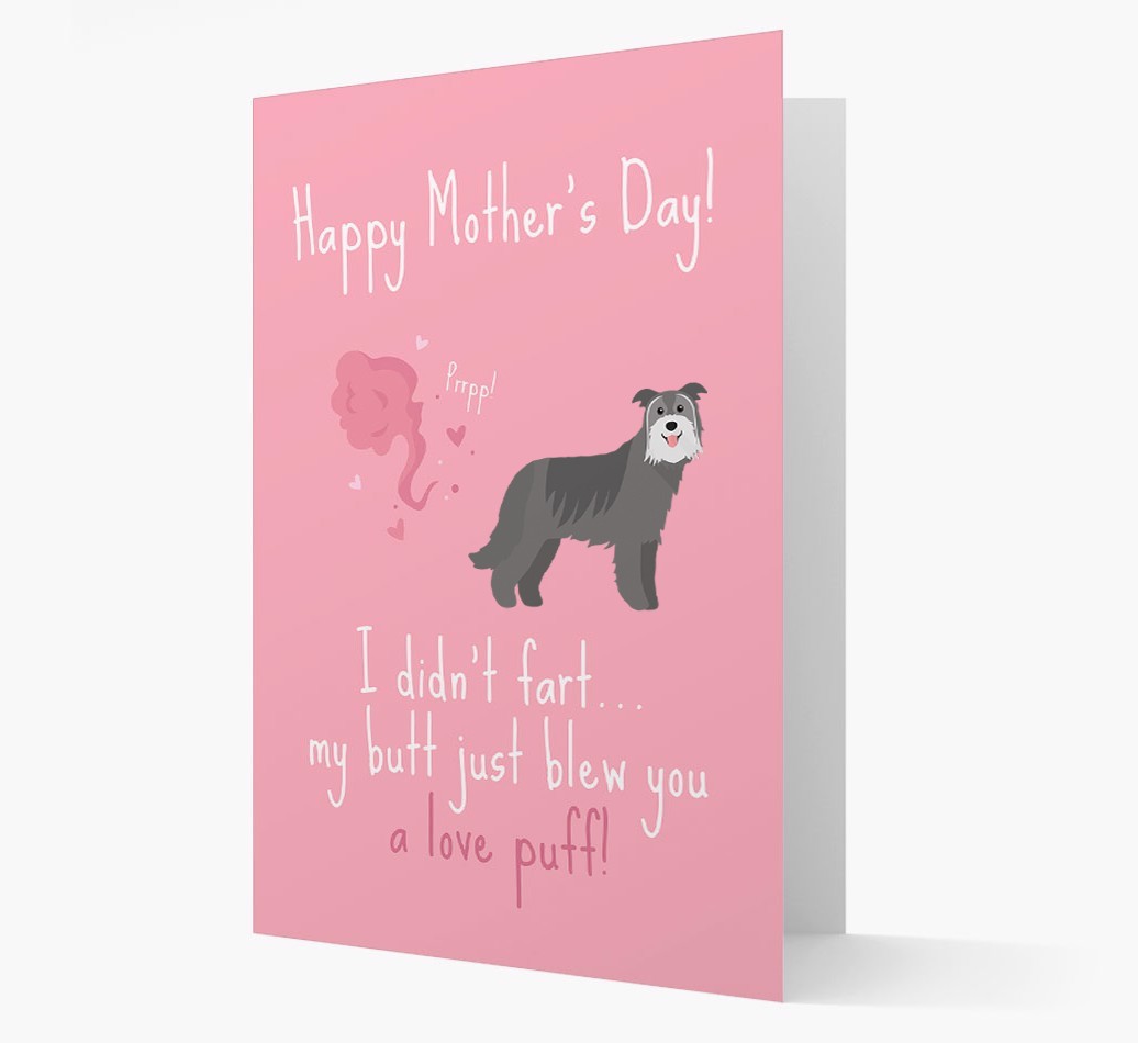 'Love Puff' - Personalized {breedFullName} Card