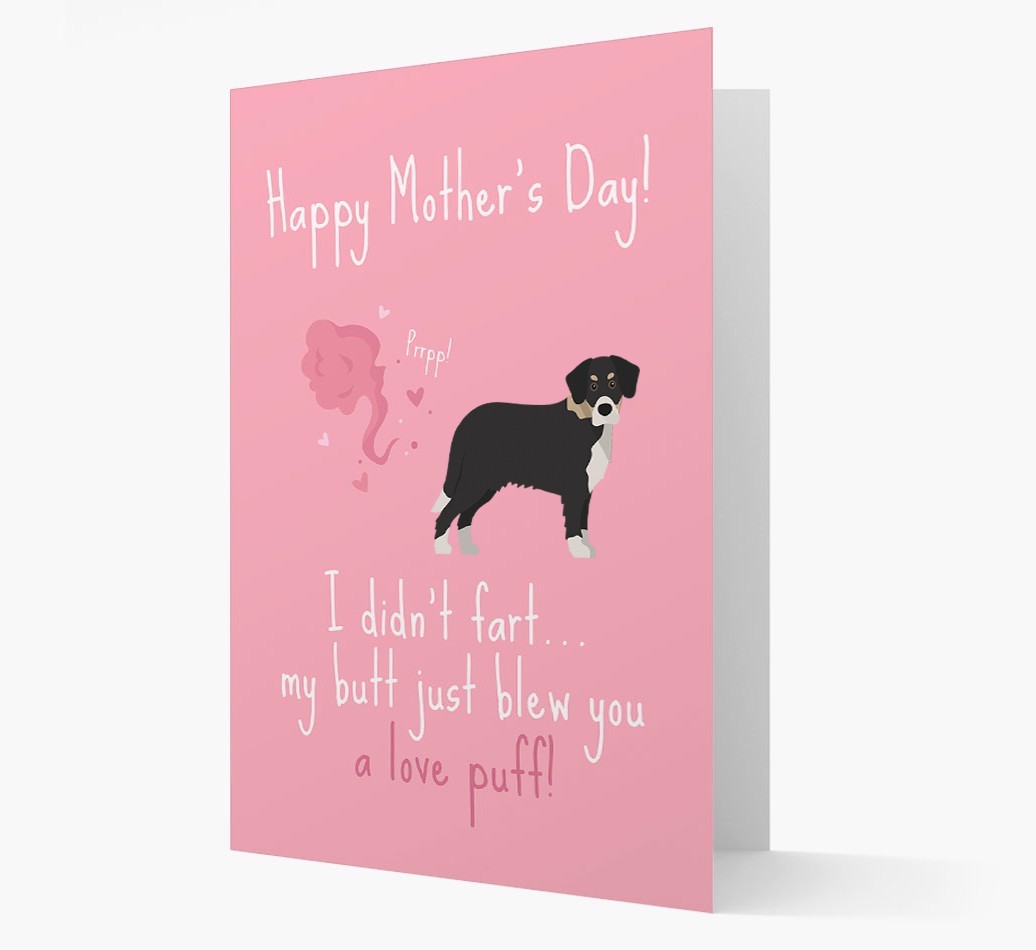 'Love Puff' - Personalised {breedFullName} Card