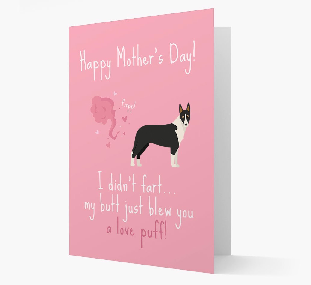 'Love Puff' - Personalized {breedFullName} Card