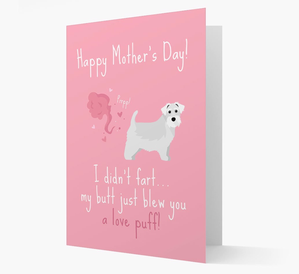 'Love Puff' - Personalised {breedFullName} Card