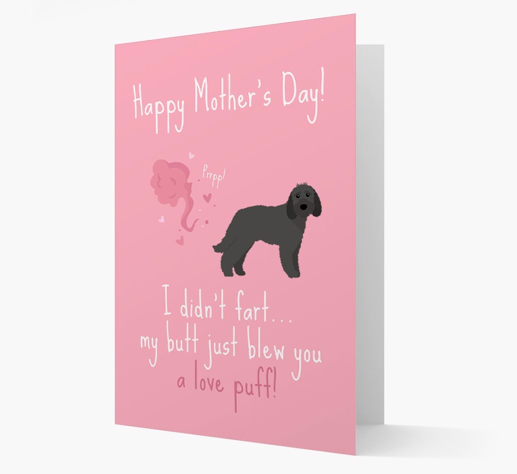 'Love Puff' - Personalised {breedFullName} Card