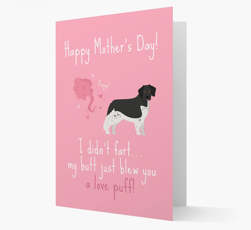 'Love Puff' - Personalised {breedFullName} Card