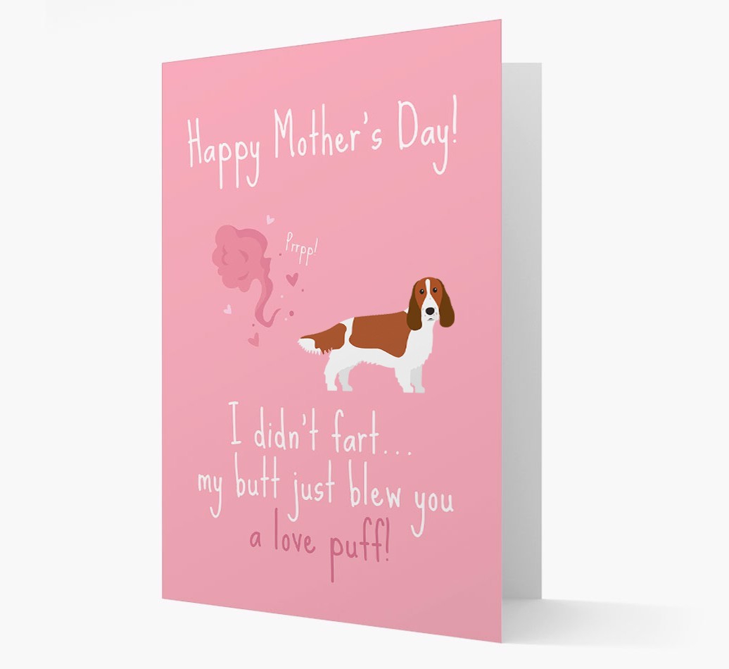 'Love Puff' - Personalised {breedFullName} Card