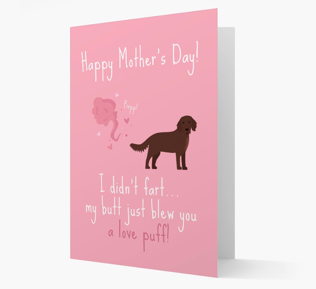 'Love Puff' - Personalized {breedFullName} Card