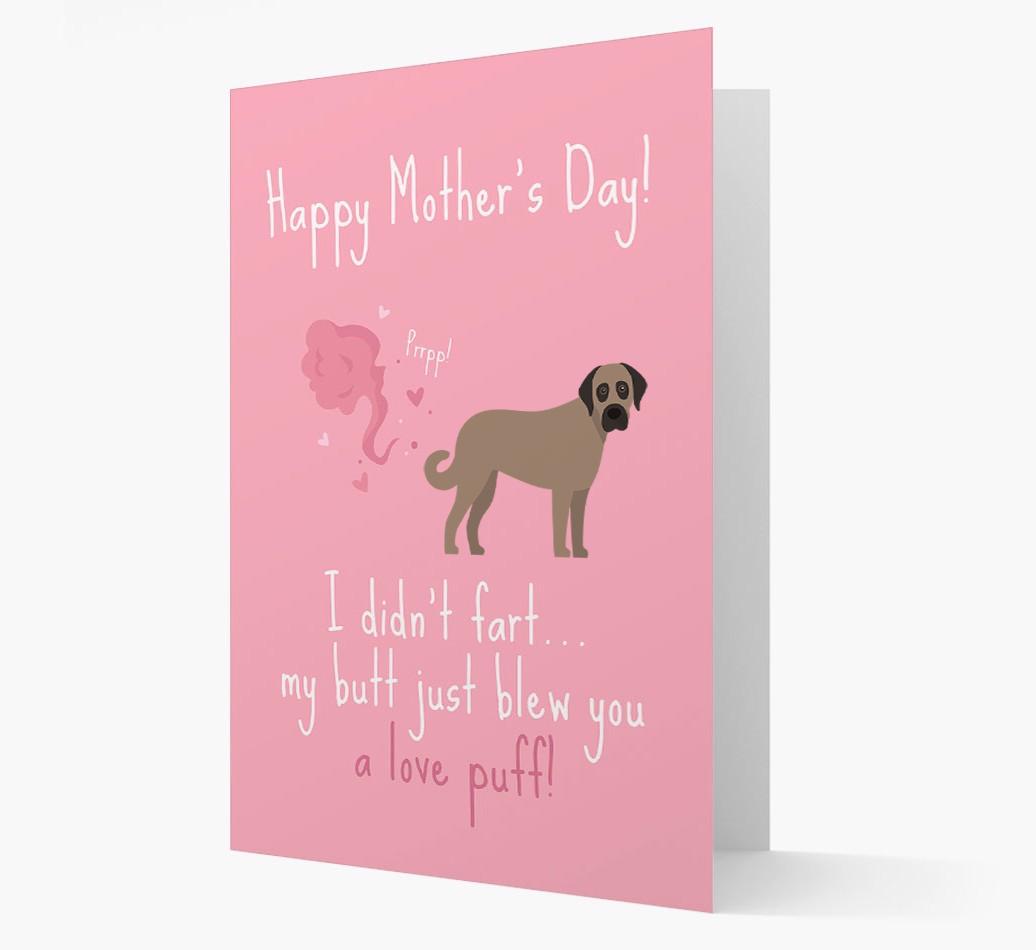 'Love Puff' - Personalized {breedFullName} Card