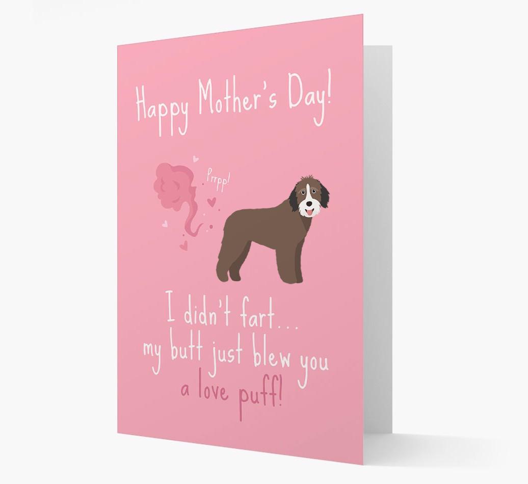 'Love Puff' - Personalized {breedFullName} Card