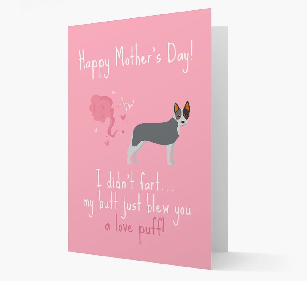 'Love Puff' - Personalized {breedFullName} Card