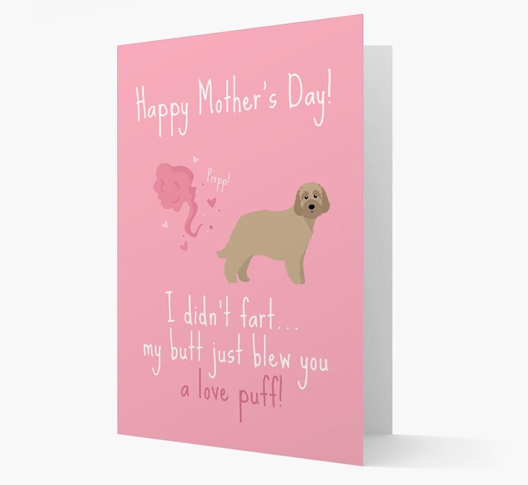 'Love Puff' - Personalized {breedFullName} Card