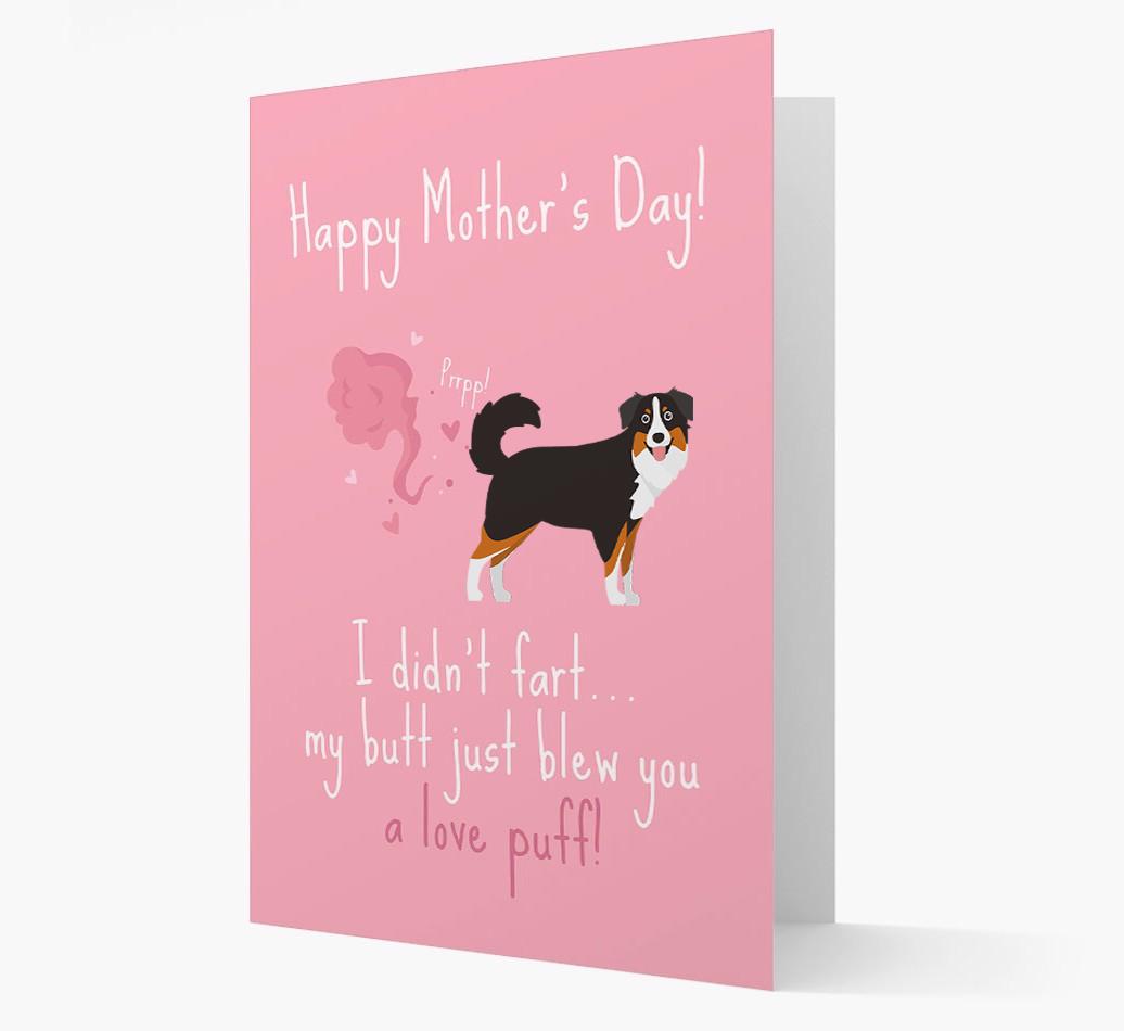 'Love Puff' - Personalized {breedFullName} Card