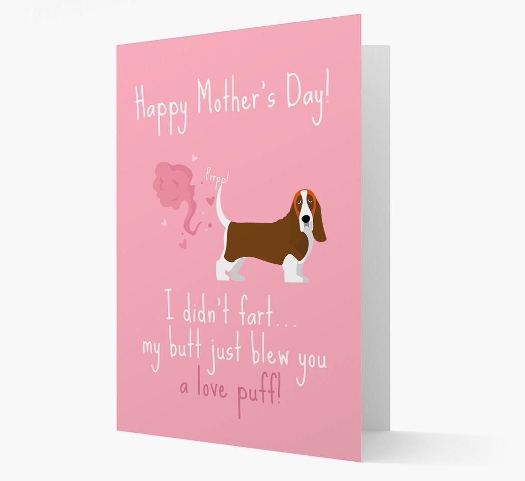 'Love Puff' - Personalized {breedFullName} Card