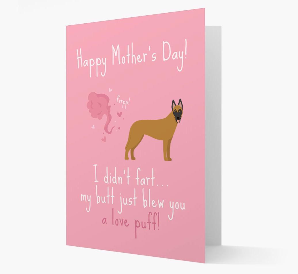 'Love Puff' - Personalized {breedFullName} Card