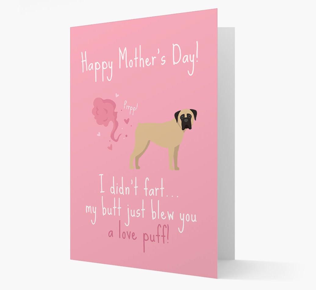 'Love Puff' - Personalized {breedFullName} Card