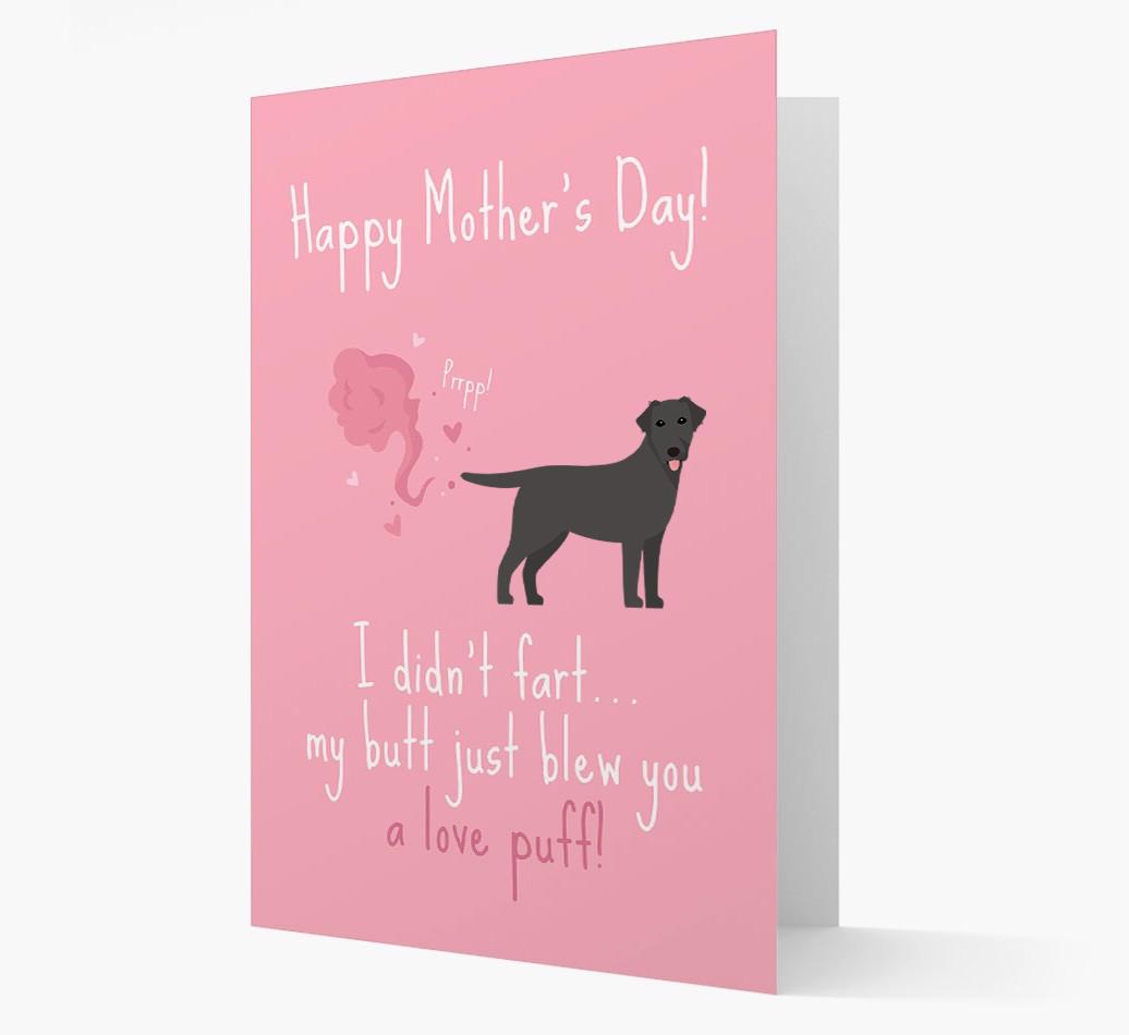 'Love Puff' - Personalized {breedFullName} Card