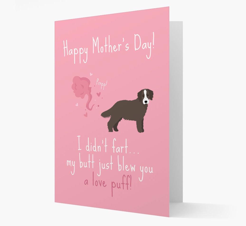 'Love Puff' - Personalized {breedFullName} Card