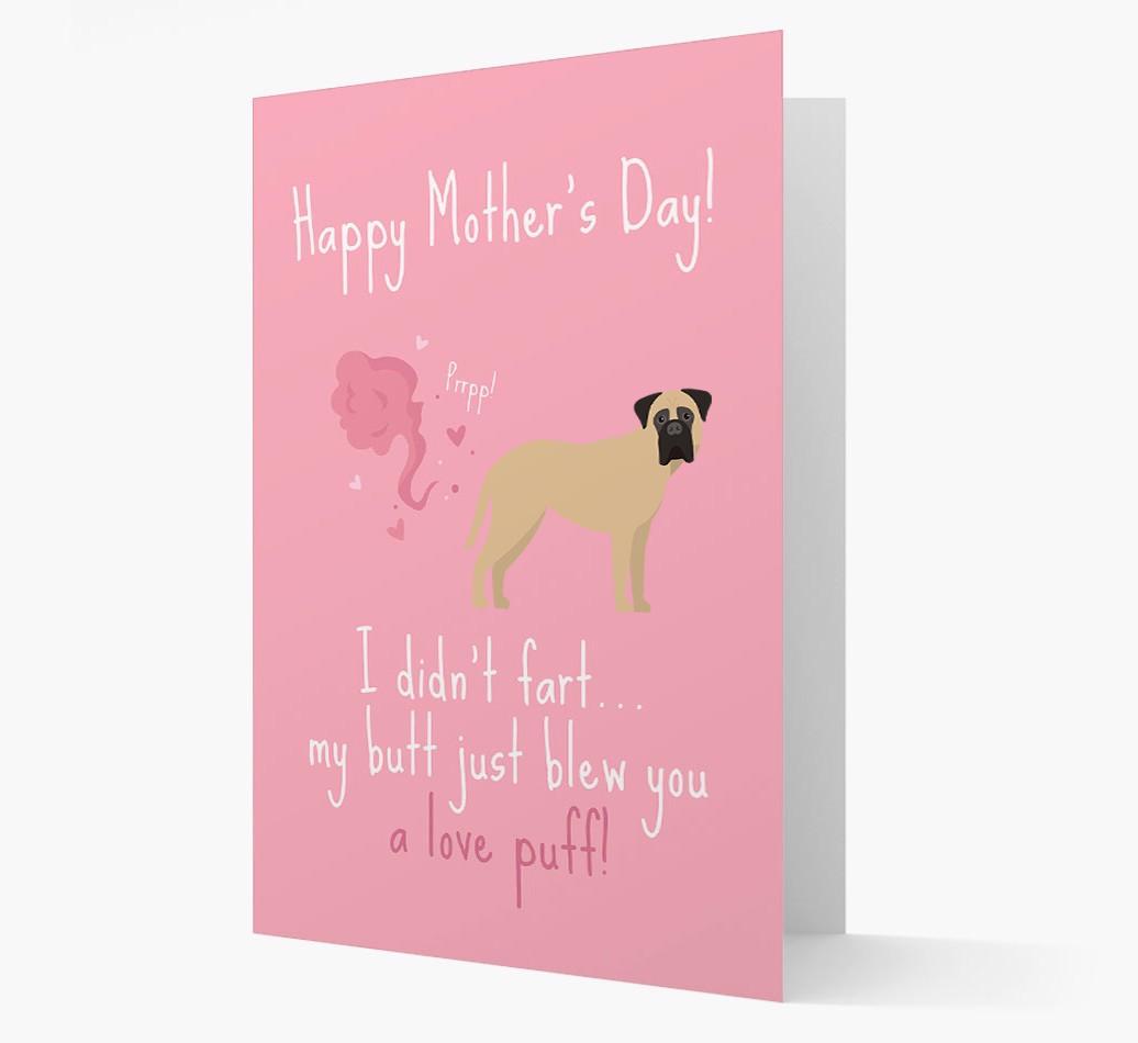 'Love Puff' - Personalized {breedFullName} Card