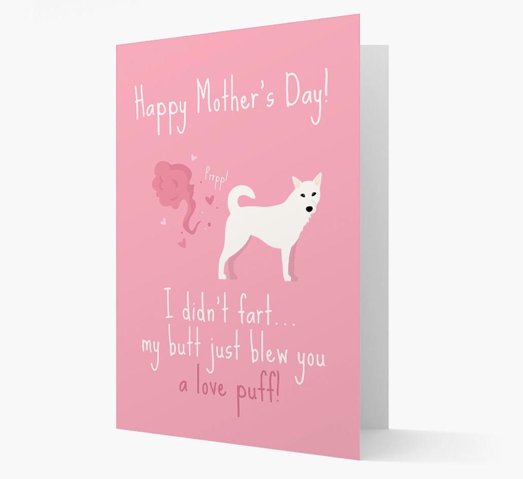 'Love Puff' - Personalized {breedFullName} Card