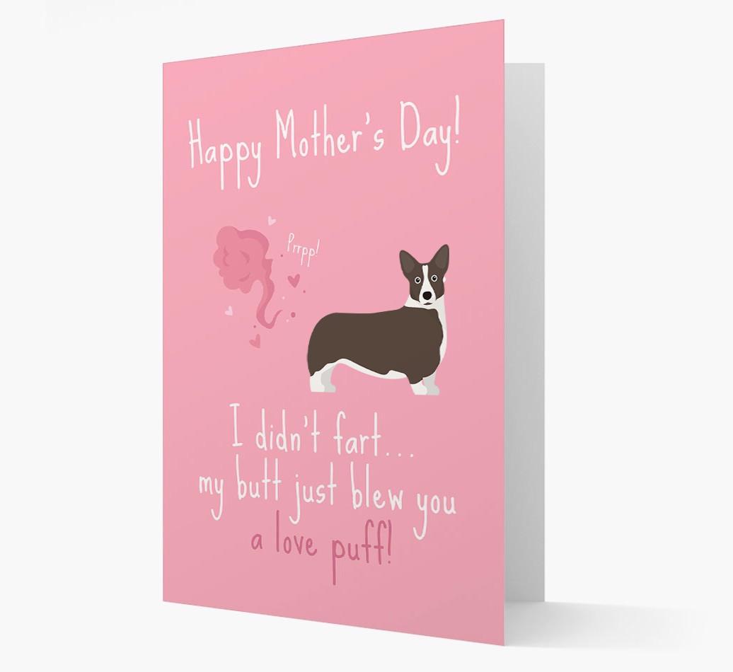 'Love Puff' - Personalized {breedFullName} Card