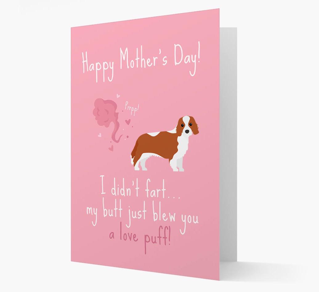 'Love Puff' - Personalized {breedFullName} Card