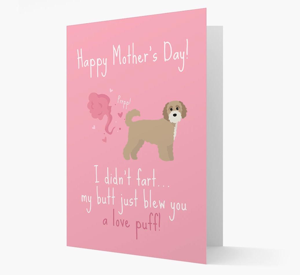 'Love Puff' - Personalized {breedFullName} Card