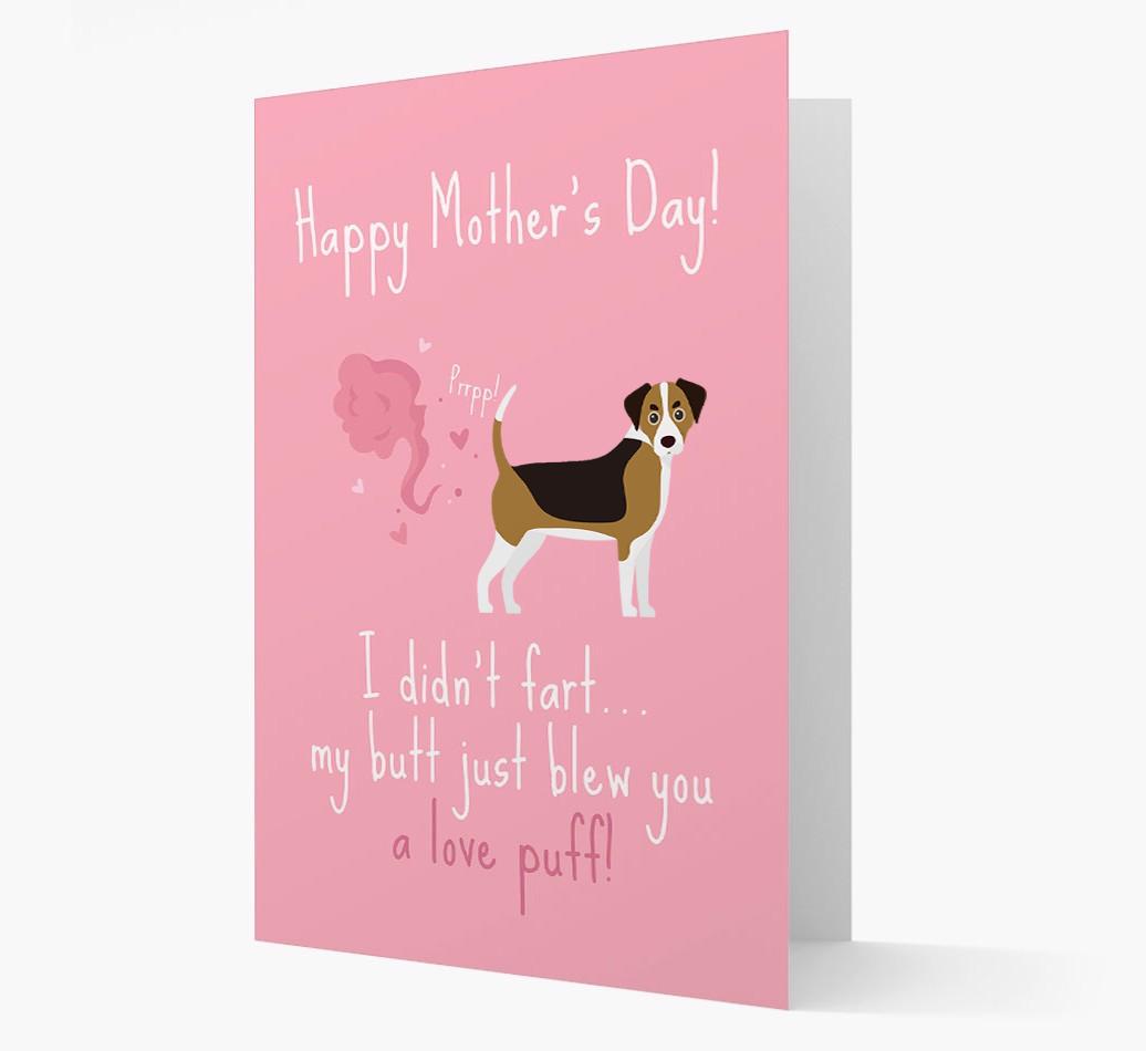 'Love Puff' - Personalized {breedFullName} Card