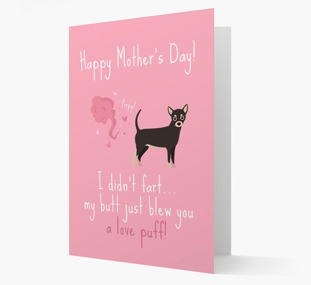 'Love Puff' - Personalized {breedFullName} Card