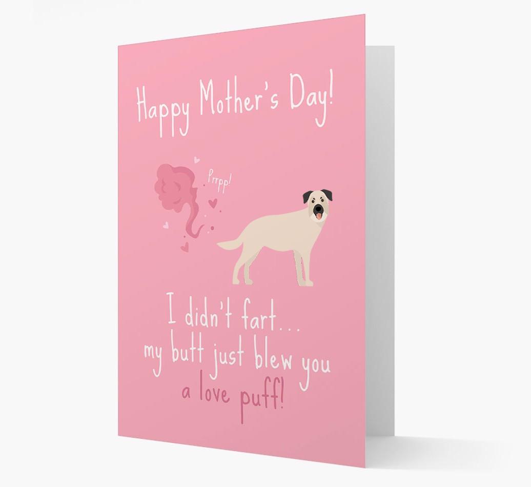 'Love Puff' - Personalized {breedFullName} Card