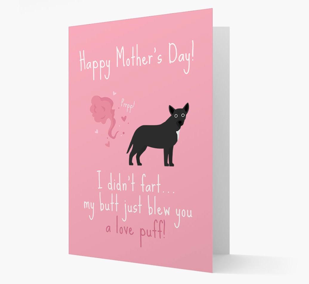 'Love Puff' - Personalized {breedFullName} Card