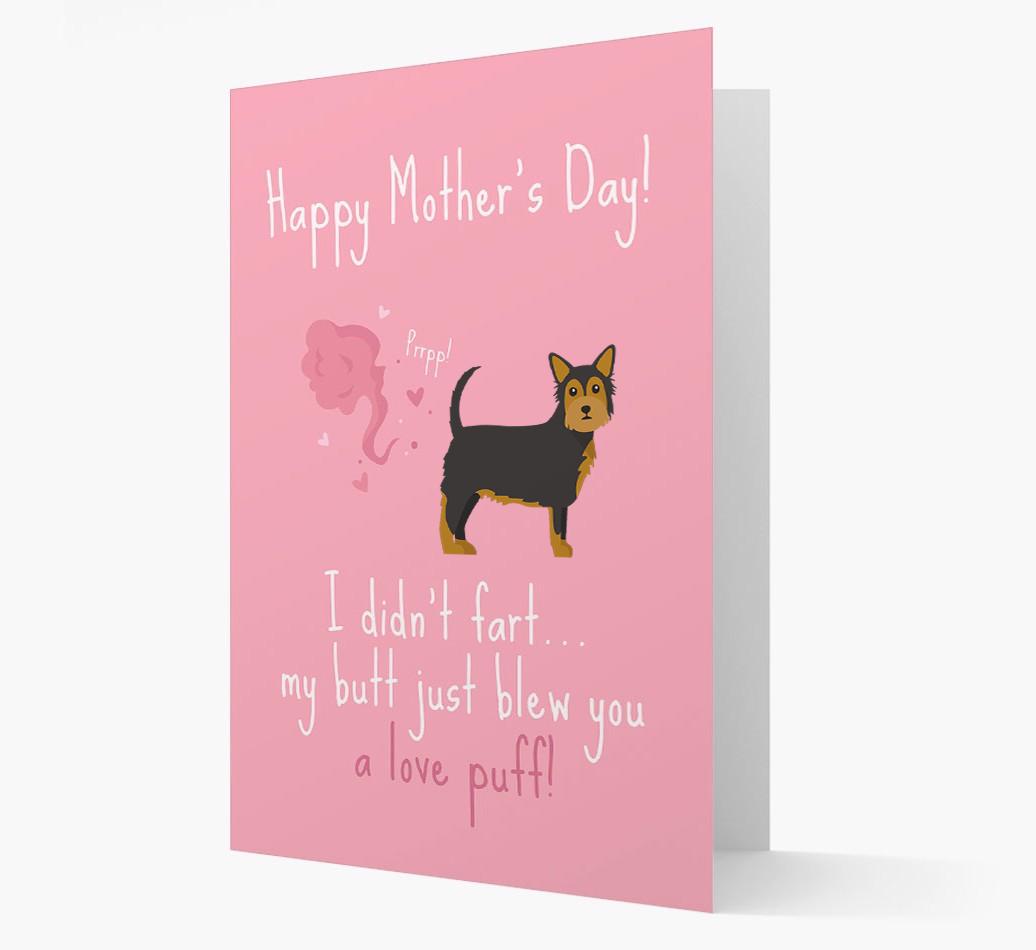 'Love Puff' - Personalized {breedFullName} Card