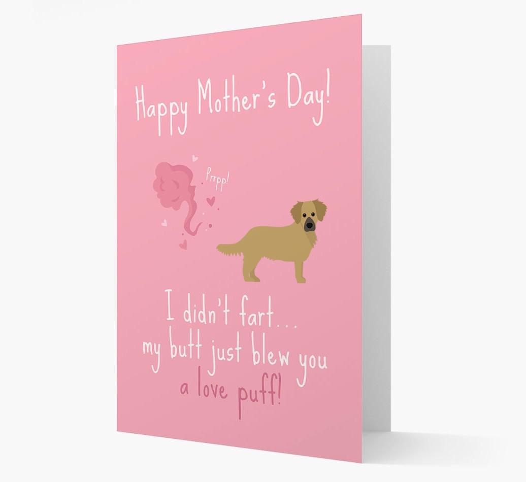 'Love Puff' - Personalized {breedFullName} Card