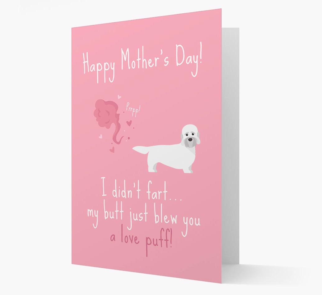 'Love Puff' - Personalized {breedFullName} Card