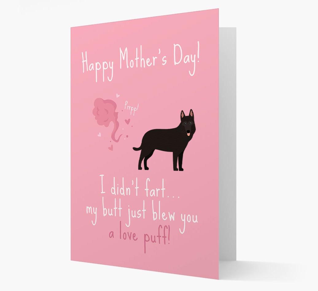 'Love Puff' - Personalized {breedFullName} Card