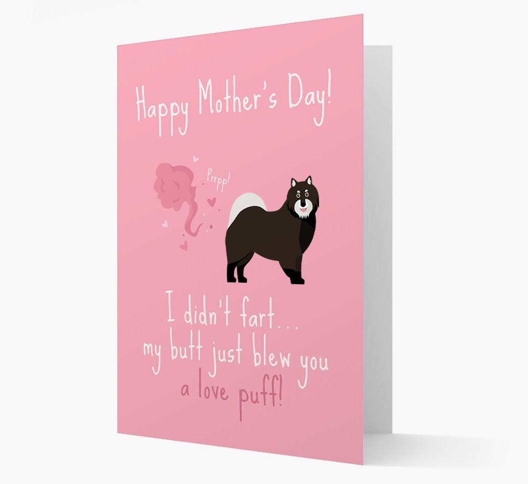 'Love Puff' - Personalized {breedFullName} Card