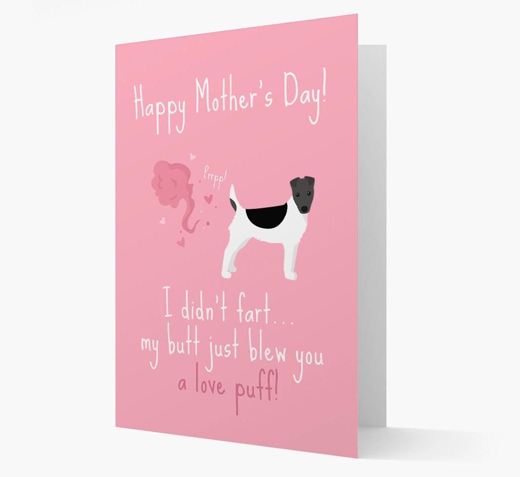 'Love Puff' - Personalized {breedFullName} Card