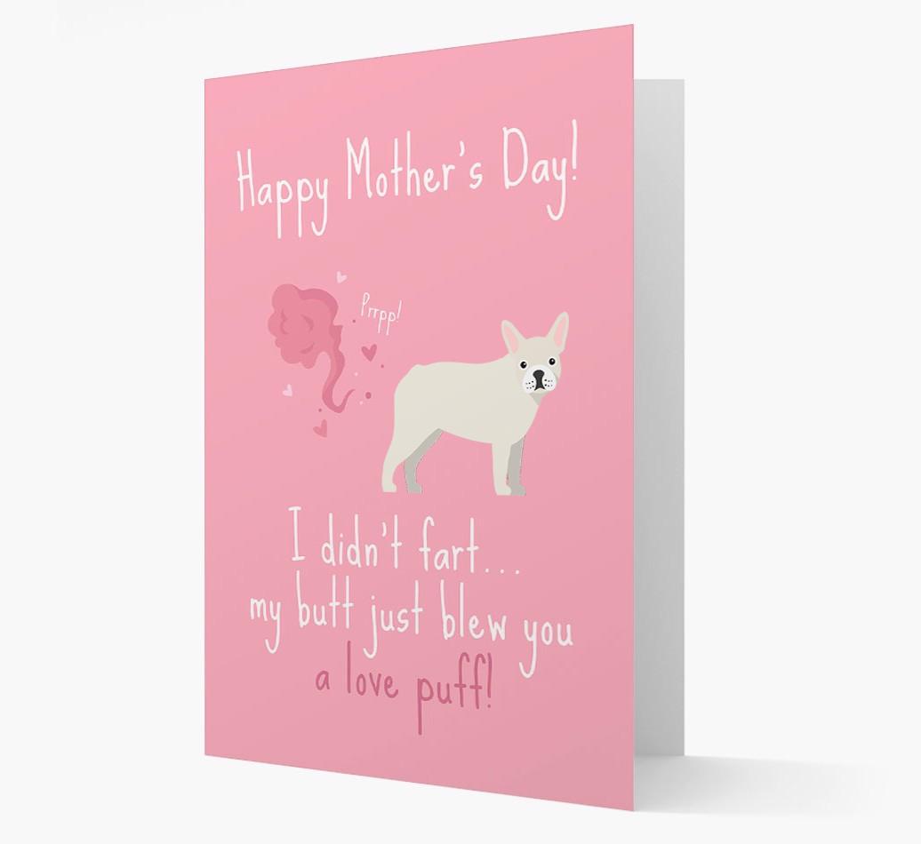 'Love Puff' - Personalized {breedFullName} Card