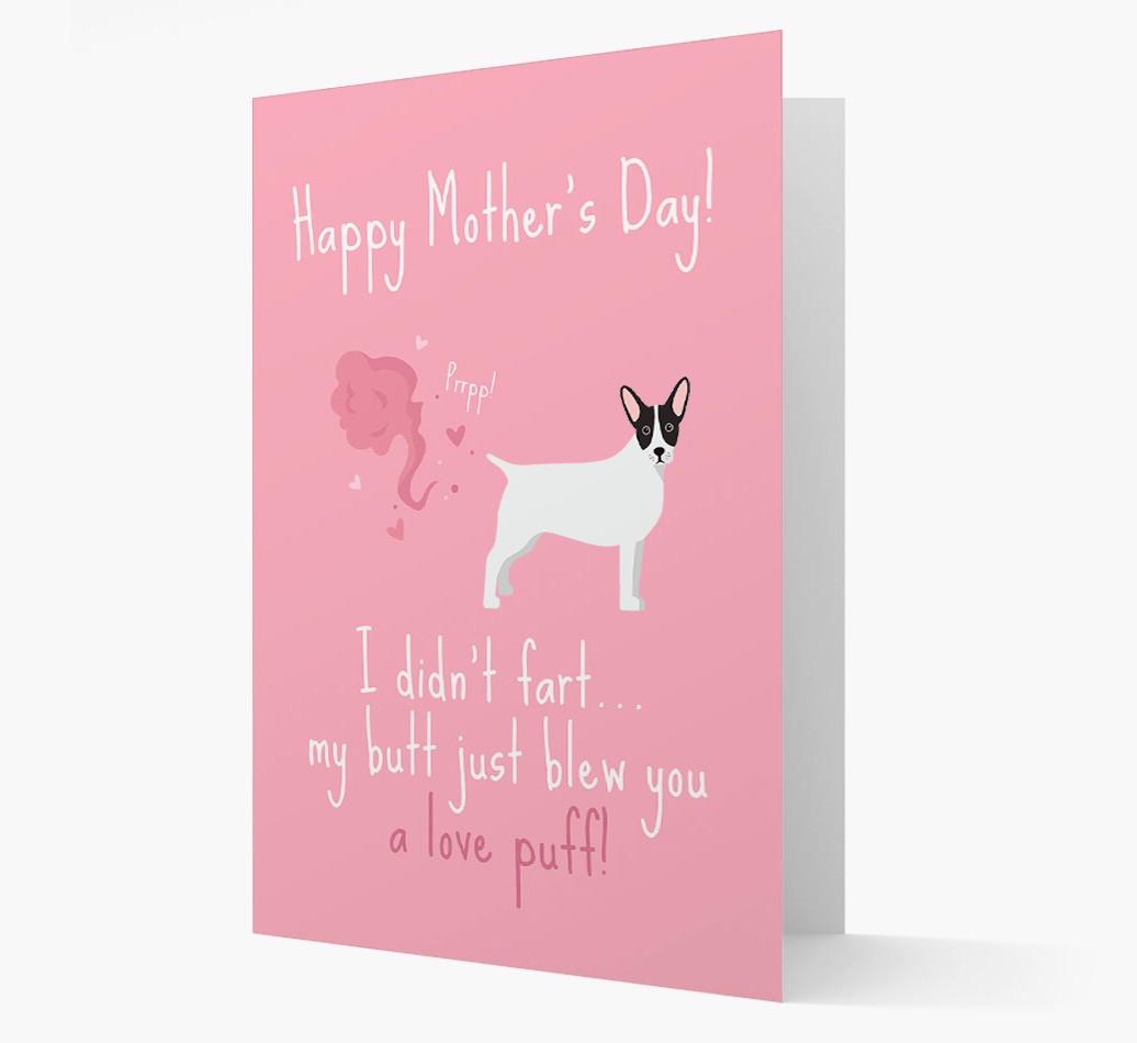 'Love Puff' - Personalized {breedFullName} Card