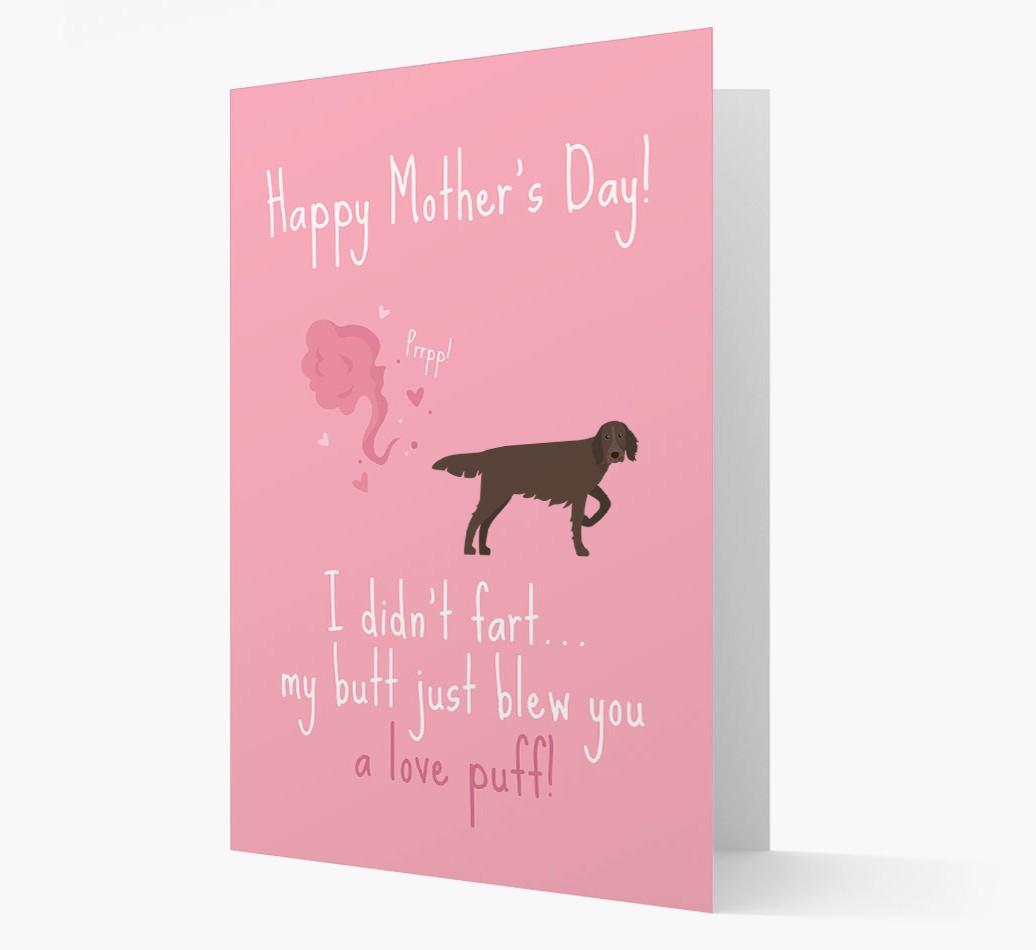 'Love Puff' - Personalized {breedFullName} Card