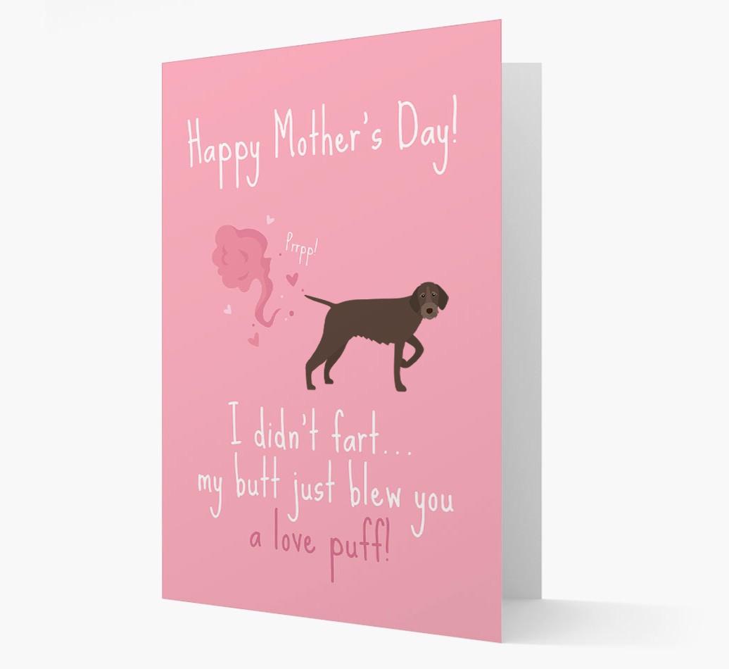 'Love Puff' - Personalized {breedFullName} Card