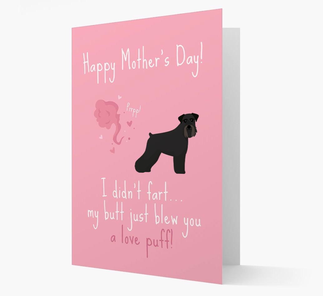 'Love Puff' - Personalized {breedFullName} Card