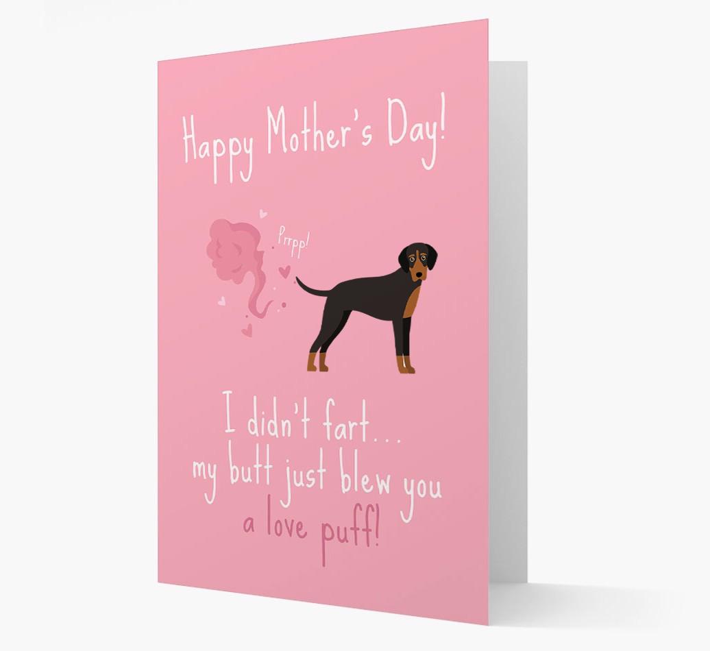 'Love Puff' - Personalized {breedFullName} Card