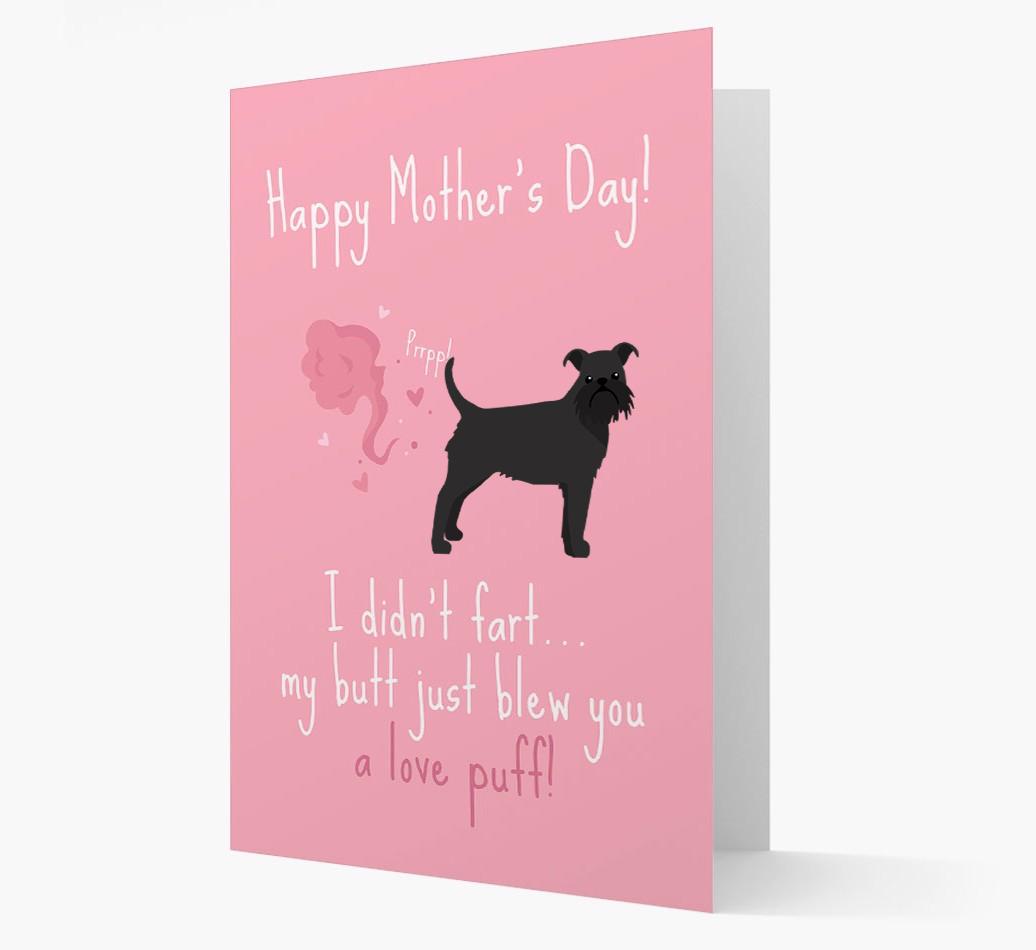 'Love Puff' - Personalized {breedFullName} Card