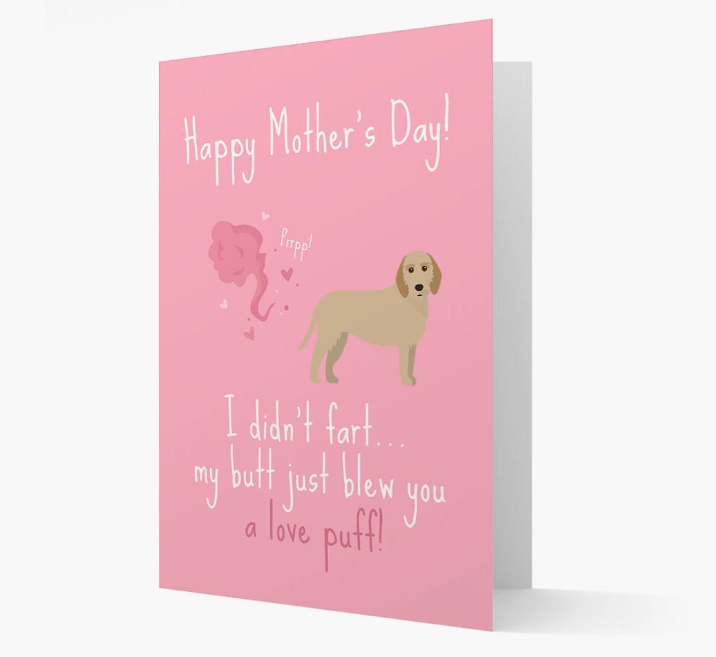 'Love Puff' - Personalized {breedFullName} Card