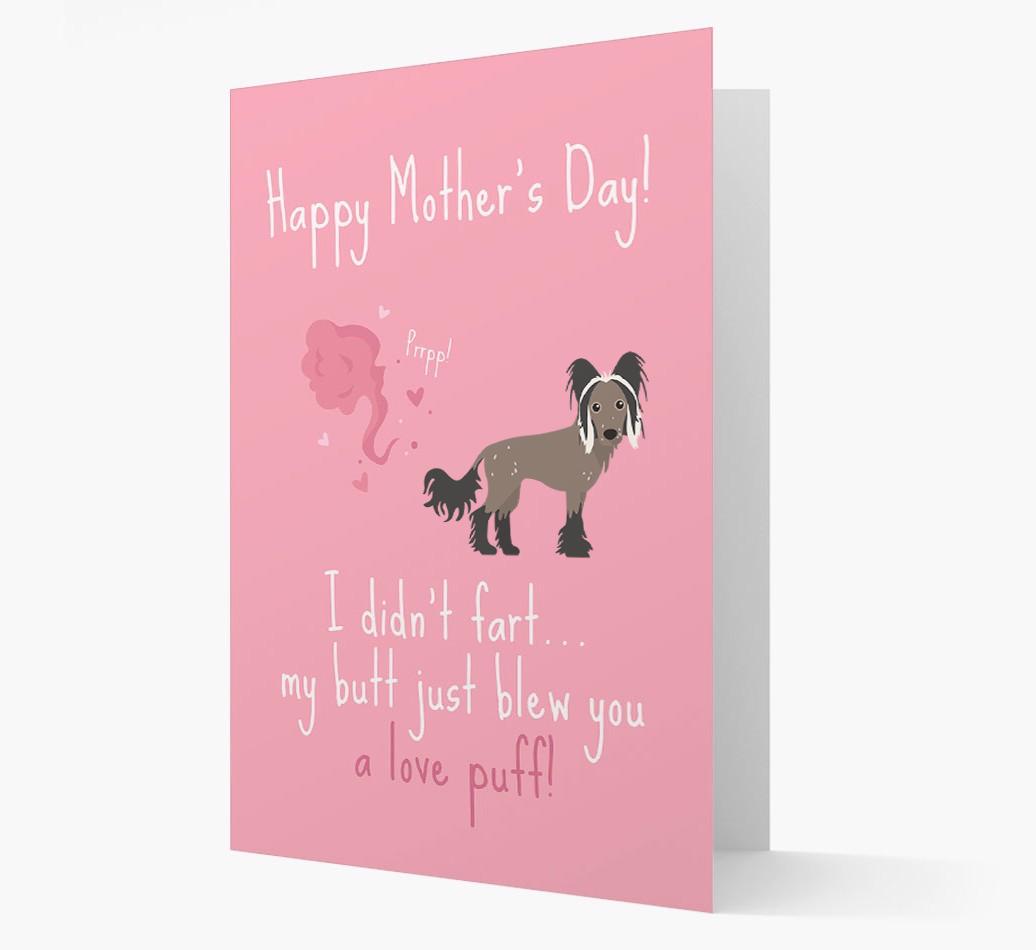 'Love Puff' - Personalized {breedFullName} Card