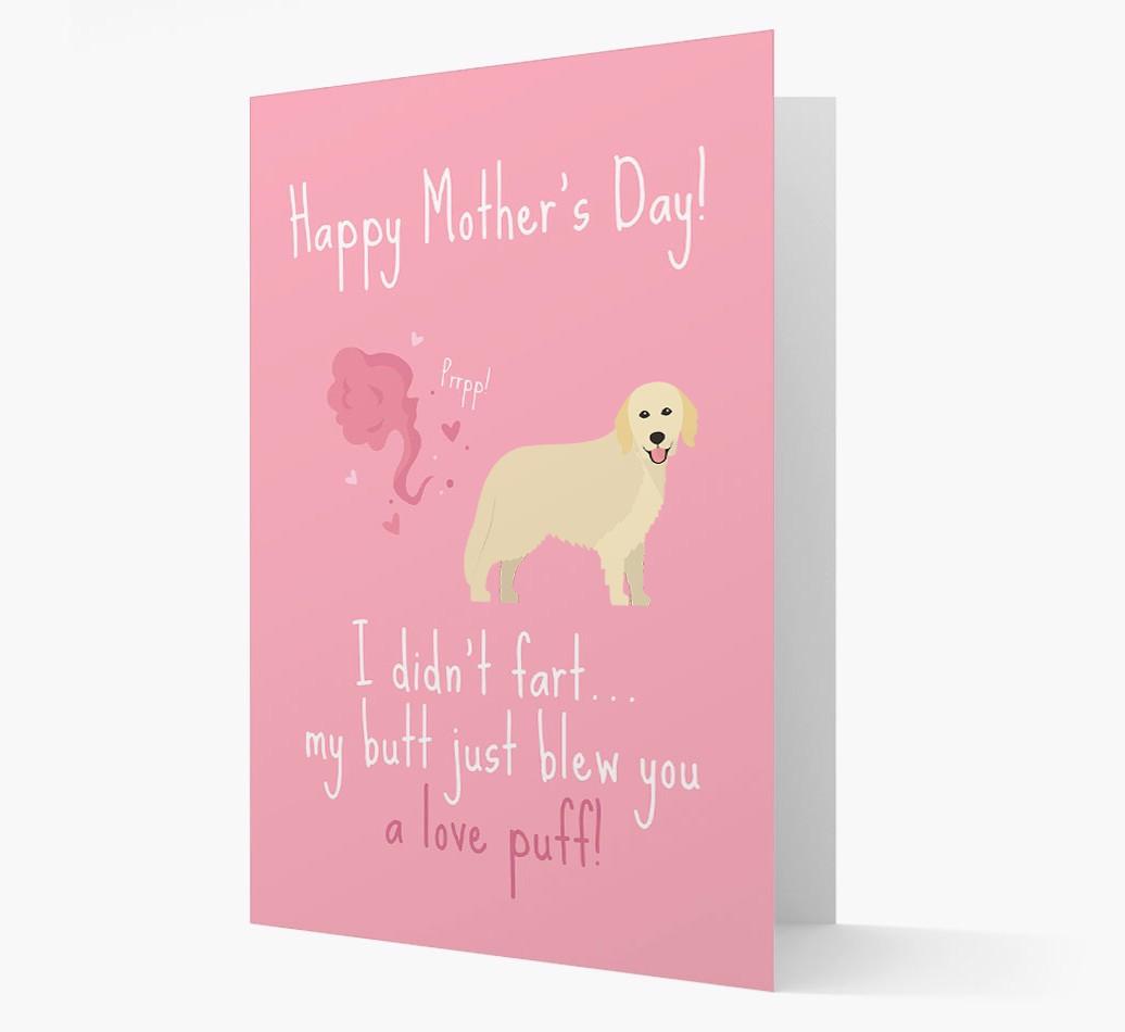 'Love Puff' - Personalized {breedFullName} Card