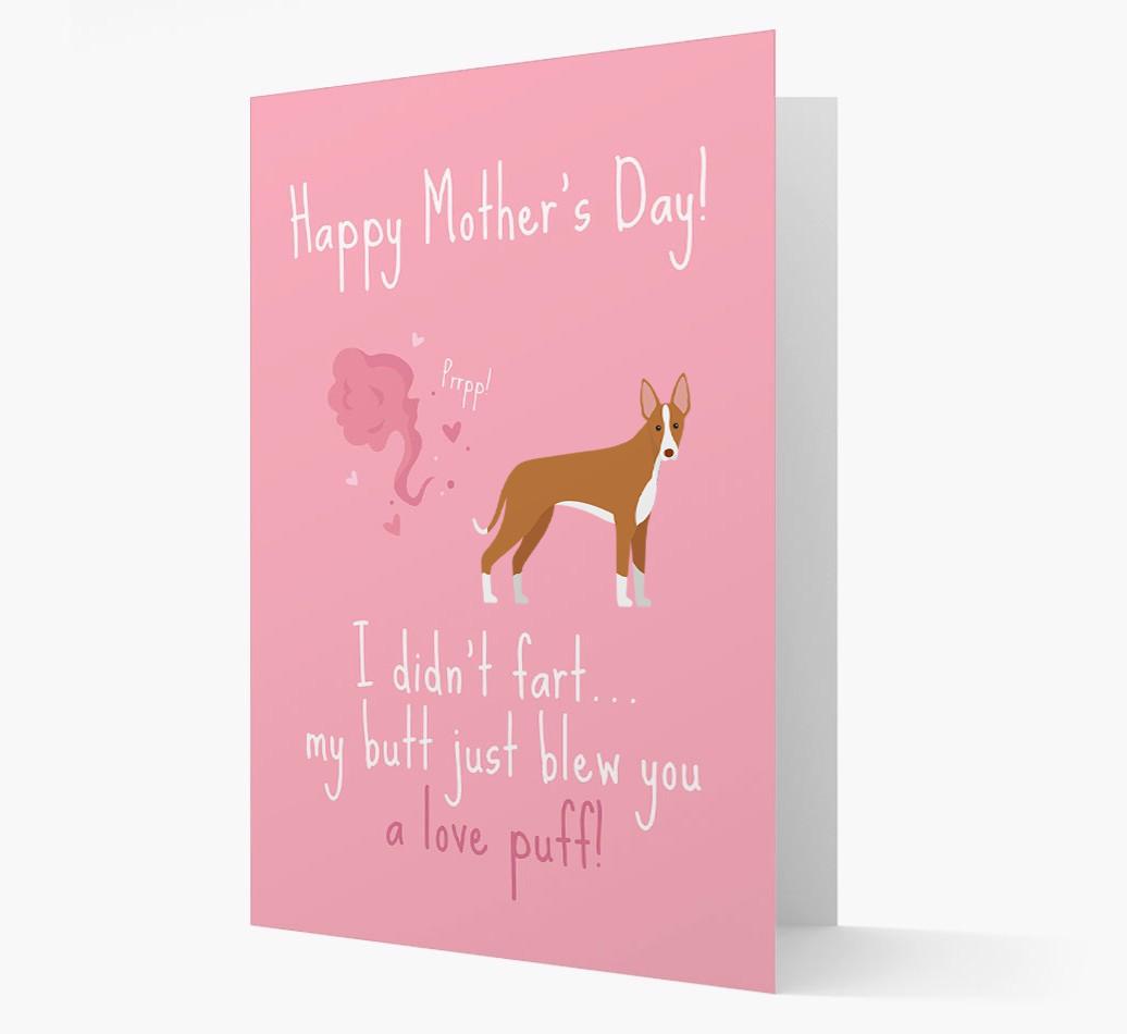 'Love Puff' - Personalized {breedFullName} Card