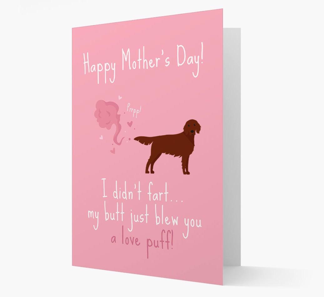 'Love Puff' - Personalized {breedFullName} Card